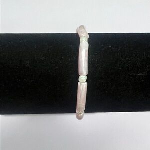 Elegant Pink Beaded Bracelet